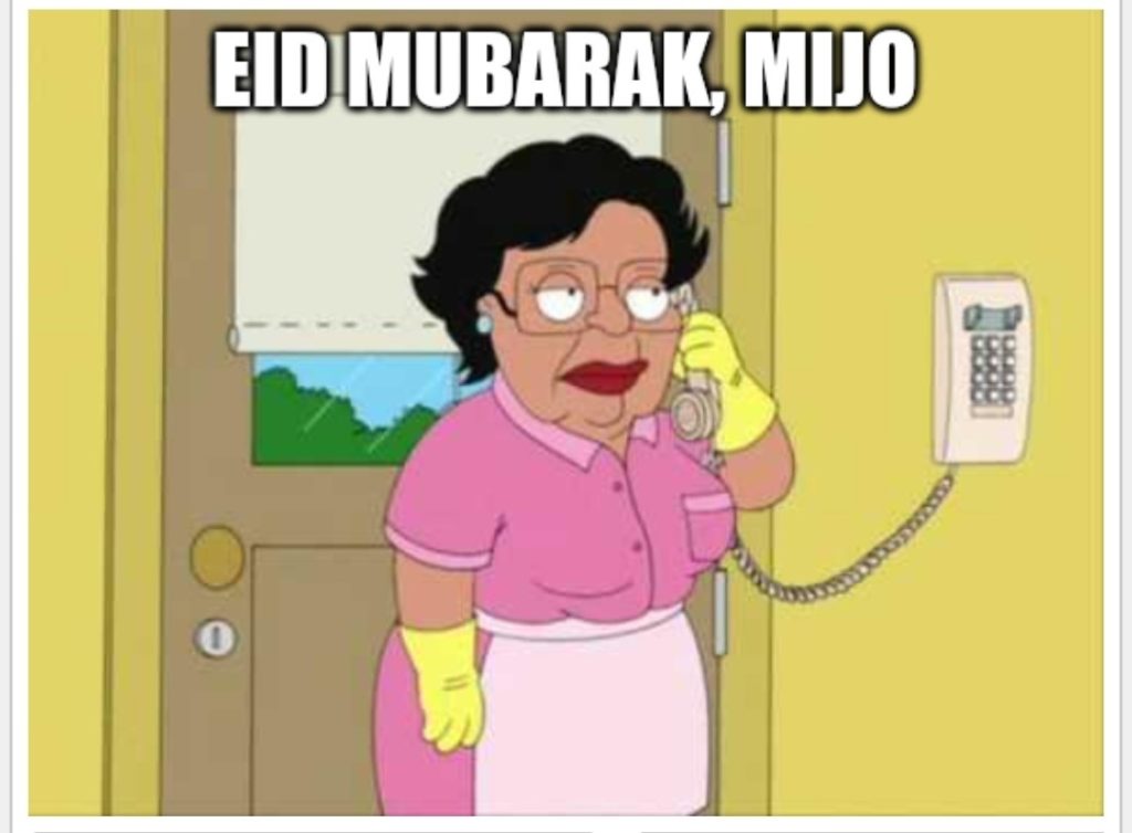 Eid Mubarak, Mijo